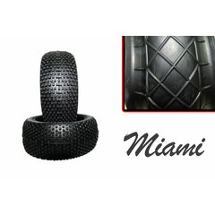 Hot Race Tyres Miami Soft Komplettrad (x2)