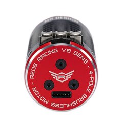 REDS Brushless Motor V8 1900KV 4 Pole Sensored GEN3